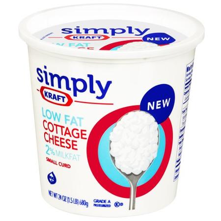 De West Wind Simply Kraft Low Fat Small Curd Cottage Cheese 24 Oz