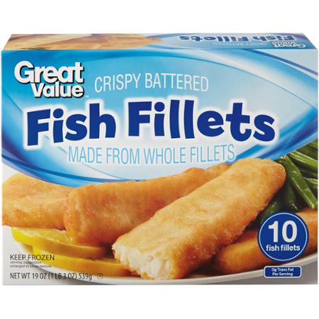 great-value-crispy-battered-fish-fillets-10ct - De West Wind