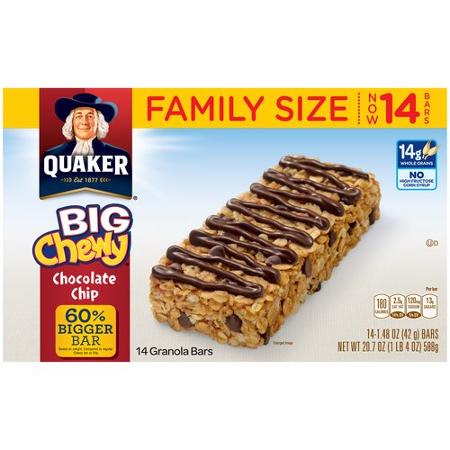big chewy granola bar