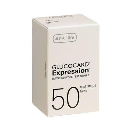 Arkray Glucocard Expression Blood Glucose Test Strips - 50 Ea product