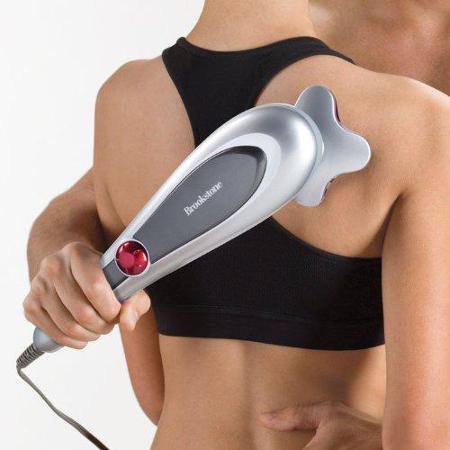 Brookstone Rechargeable Handheld Body Massager