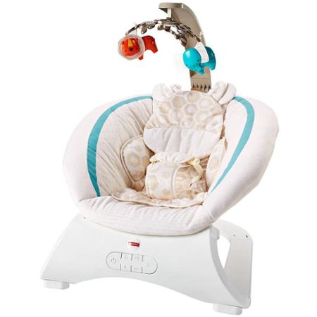 fisher price deluxe bouncer soothing savanna